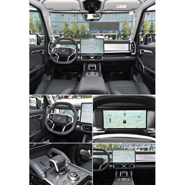 Compacto 2.0T Red JETOUR T1 de cinco puertas y cinco asientos con tracción en todas las ruedas Vehículo de carretera