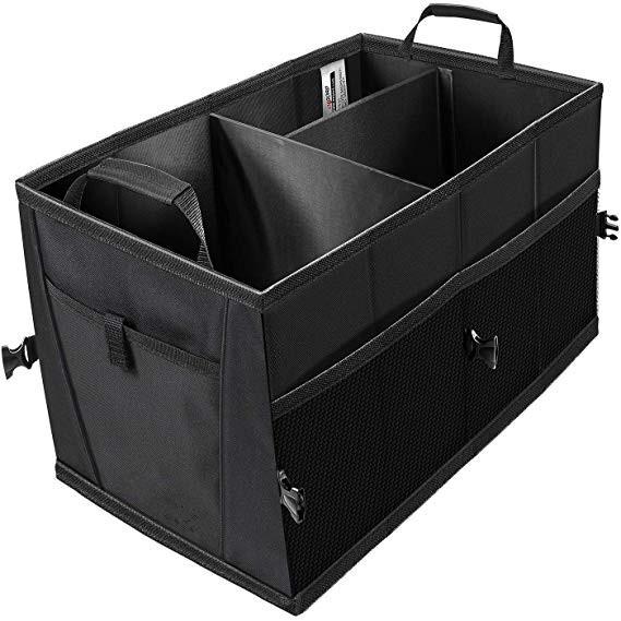 Vehicle Sedan Interior Collapsible Cargo Organizer / Suv Trunk Storage Organizers