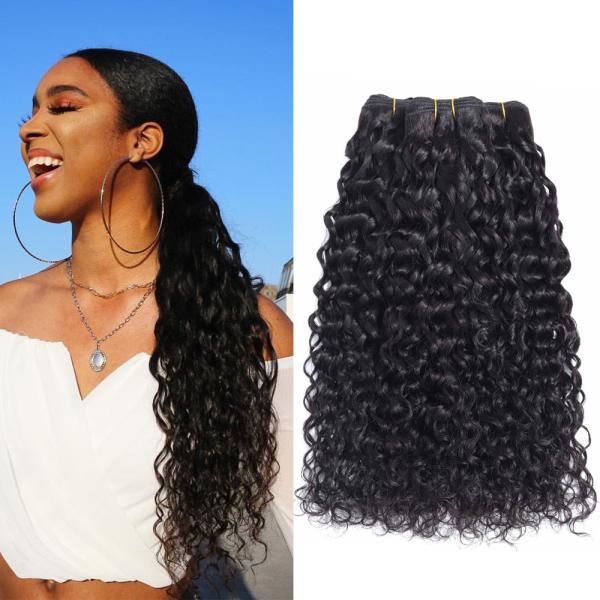 Extensões 100% indianas reais do cabelo humano de Dyeable Bleachable para mulheres negras