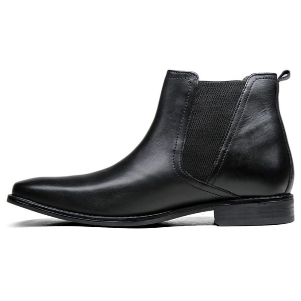 Classical Mens Ankle Boots Autumn / Spring Mens Casual Leather Boots For Business