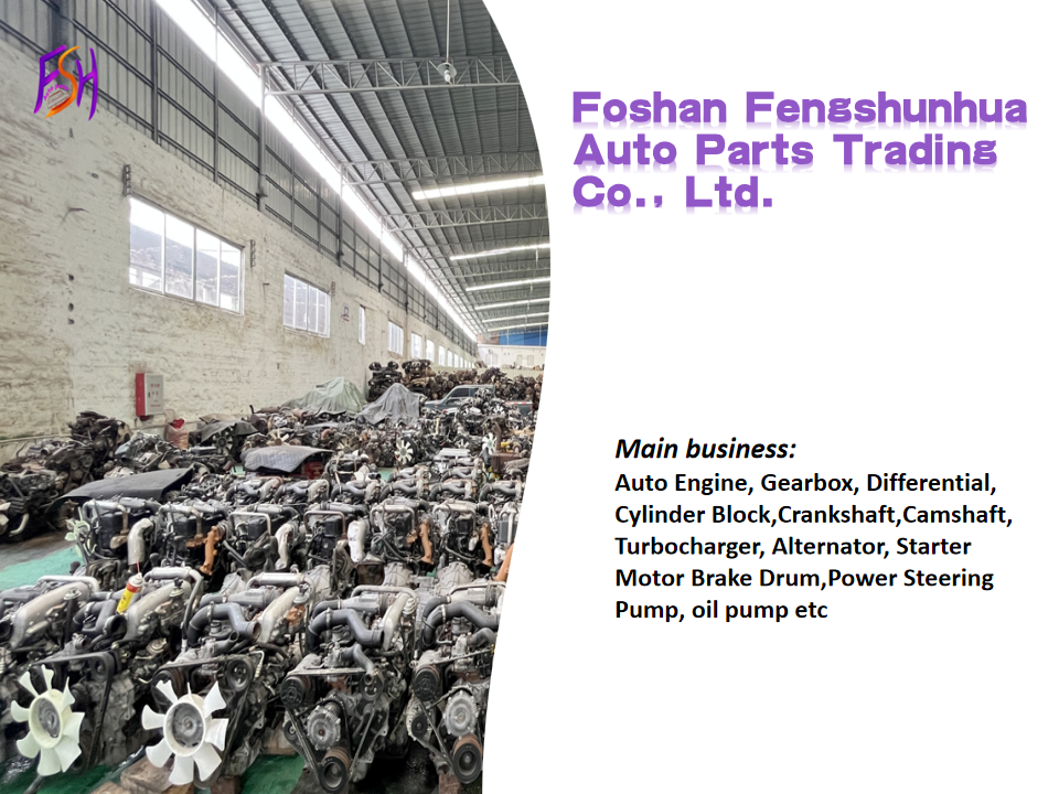 Direct Sale From China Second Hand QD32 Diesel Engine Long Block Directional Hydraulic Pump for Nissan FSH