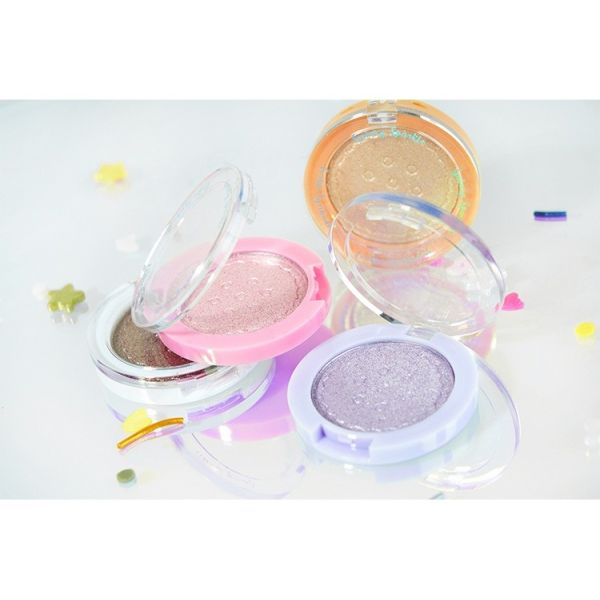 Skin Friendly Duochrome Single Eyeshadow Palette OEM / ODM Available