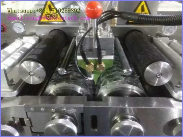 7 Inch Softgel Encapsulation Machine with 103*172mm Roller Die 12 Plungers and Dosage Deviation < +2%