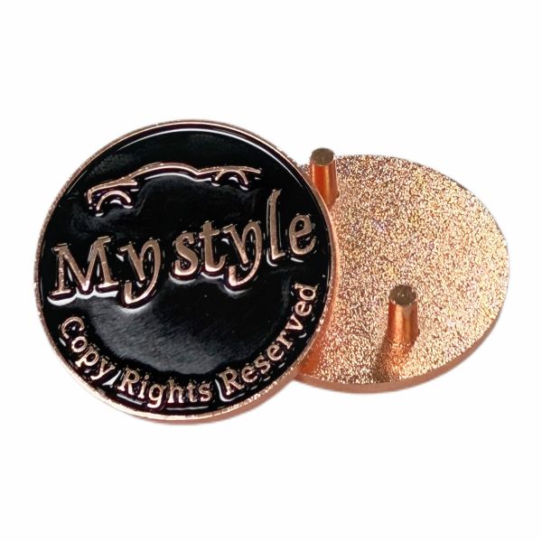 Zinc Alloy Car Name Plates Electroplated Embossed Name Plates Customized