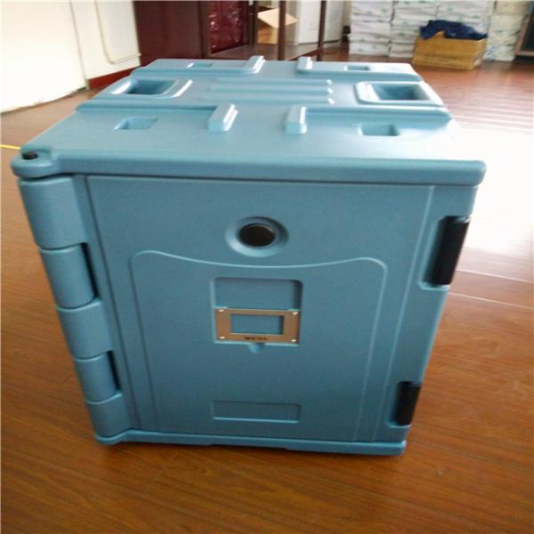 Small Wheels Insulated Transport Box Catering Restaurant  Stackable Hot Boxes Food Warmer