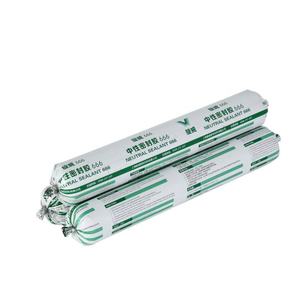 Door And  Window Silicone Caulk Silicone / Waterproof Silicone Glue No Corrosion