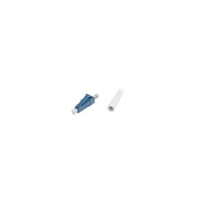 2.0mm Single Mode LC Fiber Optic Connector with 0.3dB Insertion Loss in Blue Color