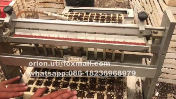 Máquina de sementeira de tomate 120 bandeja semente de alface planta de sementes de vegetais para bandeja de plástico