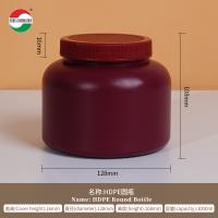 Clear Plastic Cylinder 1000ml HDPE Bottle for Weed Packaging PET Can with Good Sealing HDPE1000