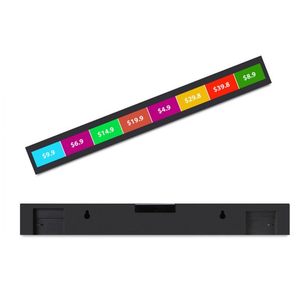 23 Inch 1920*158 Pixels Stretched Lcd Monitor for goods Shelves or advertising displays