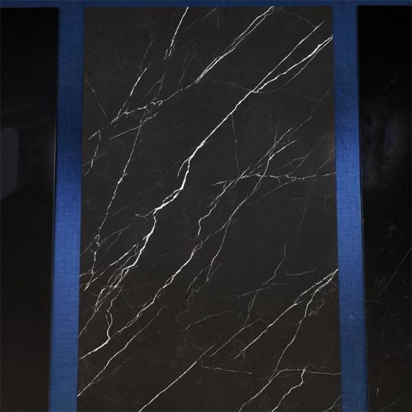 3200x1600mm Polished Glazed Porcelain Sintered Stone Slab Tile For Bedroom Wall Decoration