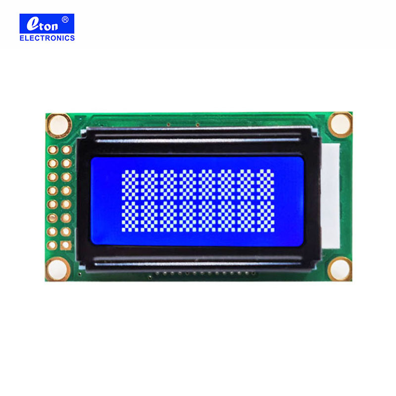 Custom 0802 Lcd 16 Pin Display 8x2 Character Blue LCD Module