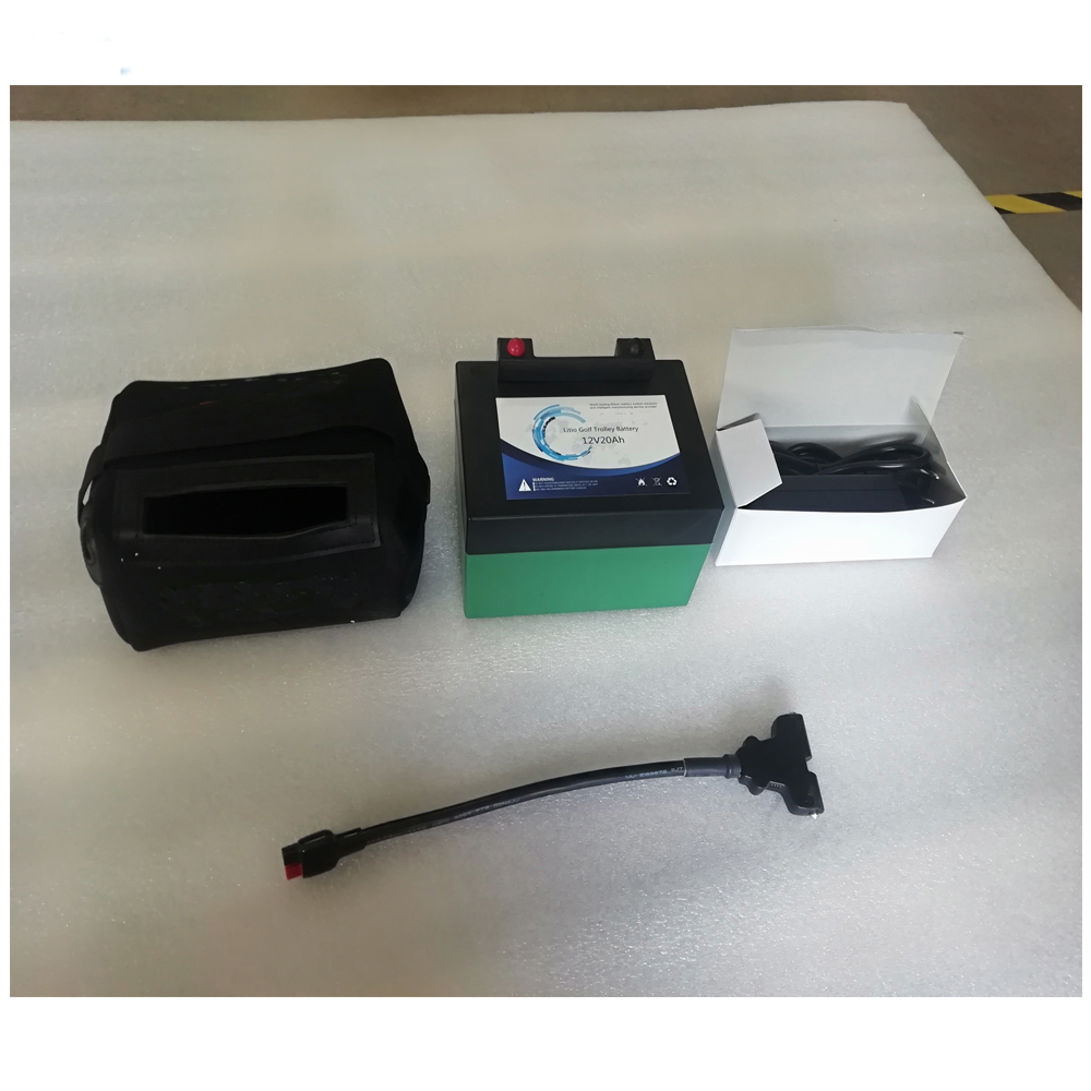 OEM ODM Golf Trolley Battery 2000 Times Rechargeable Lifepo4 Battery 12V 16AH