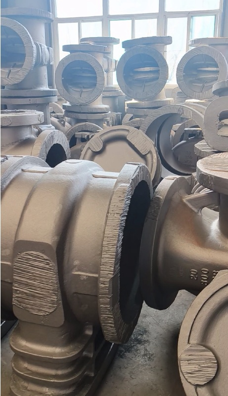 DN80 Cast Steel Check Valve Lift Type For Water Supply And Drainage Industry