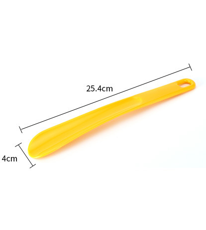 Декоративный экстра длинный обувной рог 10 дюймов 25,4 см Пластиковая обувь PS подарок ленивый обувной помощник