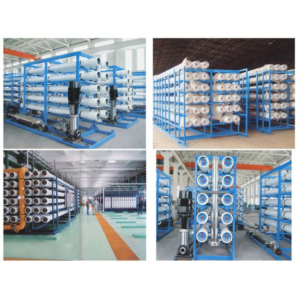 8 Inch FRP Membrane Filter / Frp Ro Membrane Housing Water Filter Parts