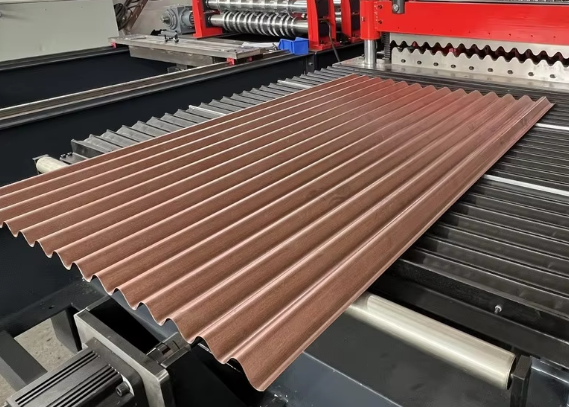High Speed 30m/min Corrugated Roof Panel Roll Forming Machine Industrial Steel Structure Construction Roof