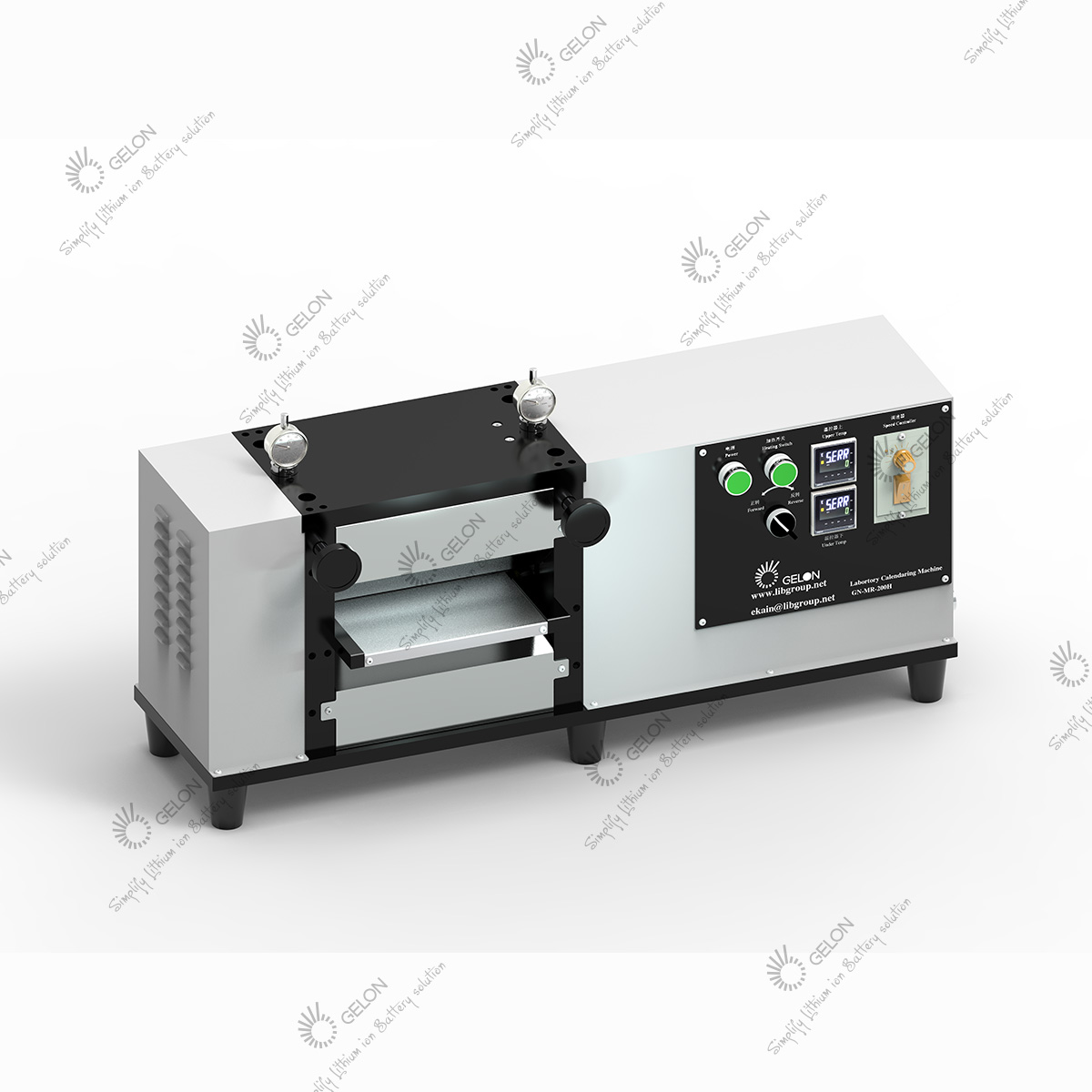 Lab Electrode Calendaring Machine with High Precision Calibration and Adjustable Rolling Speed for Compact Lithium-Ion Battery Research