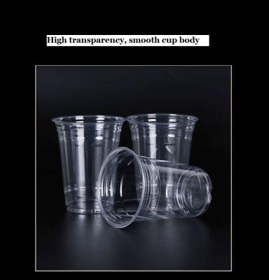 Coupe transparente en PLA φ90 mm 16 oz Coupe compostable écologique