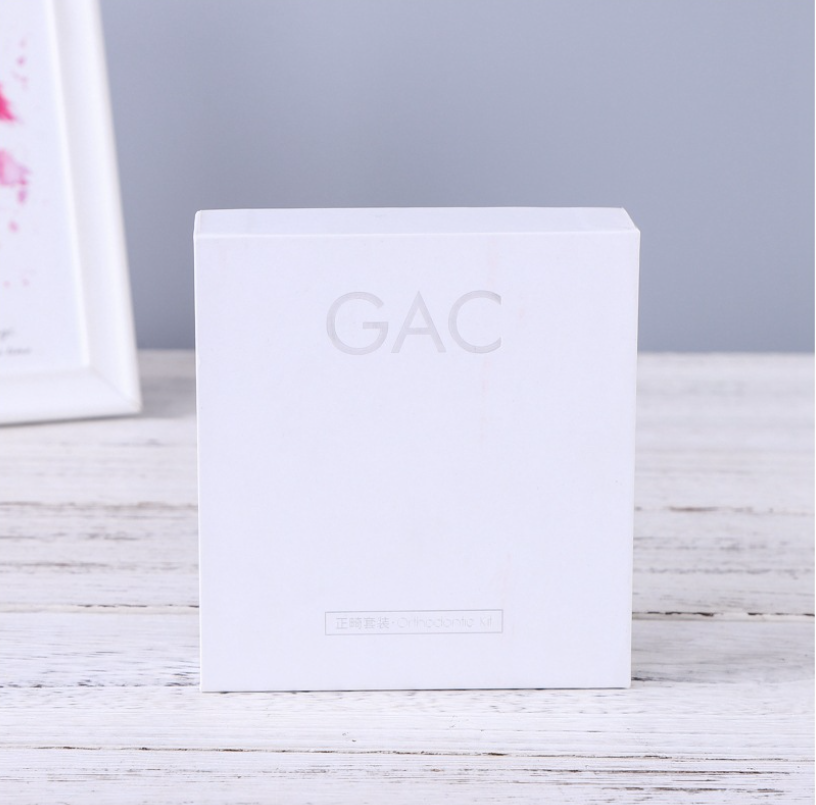 ROHS White Square Gift Box Underwear Packaging Customized