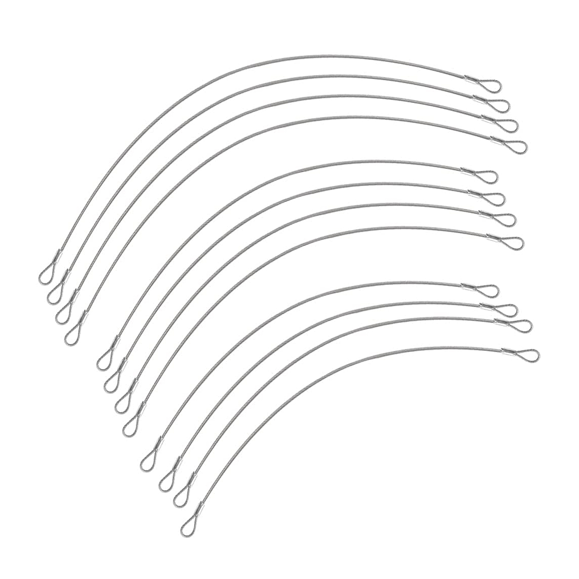 Stainless Steel Wire Rope Sling 5/8 Inch 8 Foot 304 Grade 6x25 Sliding Choker Hook