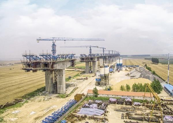 Cor personalizada dos sistemas do molde da ponte da estrutura simples reusabilidade forte