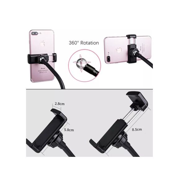 свет кольца 2500K 4000K Selfie со светом красоты держателя струбцины и телефона