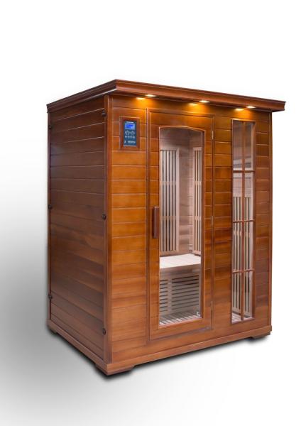 Computer Steaming Room Double Lightwave Sauna Box Full Body Detox Sweat Control Panel Sweat Steaming Room