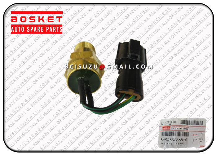 Переключатель Thwrmo Qos 8943366680 8-94336668-0 Isuzu NKR55 4JB1 частей двигателя дизеля Японии