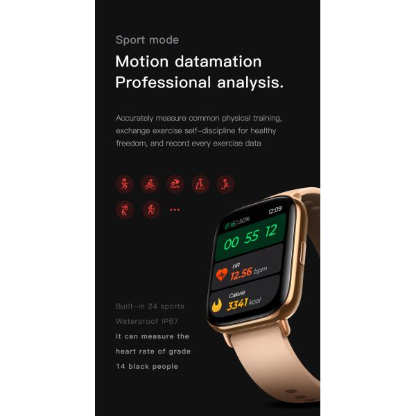 Взрослый андроид 4,4 Smartwatch экрана касания 1,69 полностью экранов