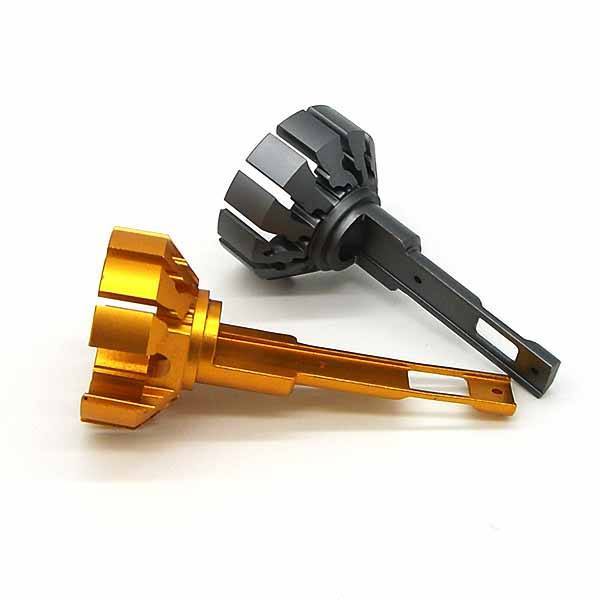 Custom CNC 5-Axis Machined Aluminum Gripper Jaws Assembly