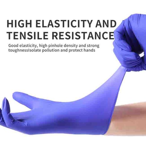 Surgical Disposable Nitrile Gloves  Anti Virus Dentist Examination Medical Use