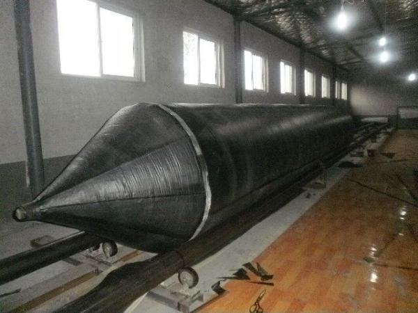 ar de borracha de nylon bolsas a ar de lançamento enchidas ISO17357 do navio 0.20Mpa
