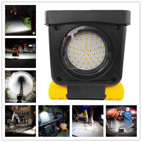 Складывая источник питания магнитной работы СИД 25W SMD Handheld светлый двойной