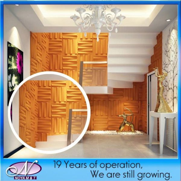 Store Background Wall Acoustic Panels with Beautiful Waterproof Sound Insulation