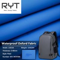 Matériel 100% imperméable de vêtement de tissu de GSM Oxford du polyester 317