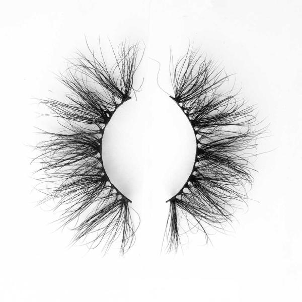 Real Siberian 3d Mink Lashes Bulk , 25mm Faux Mink Lashes