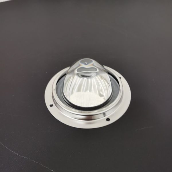78mm Borosilicate Glass LED Lens for High Bay Lighting 45° Optical Lens for Industrial LED Fixtures