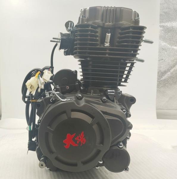 DAYANG CG200 motor motor refrigerado a ar motor triciclo Max estilo de montagem de cilindro preto