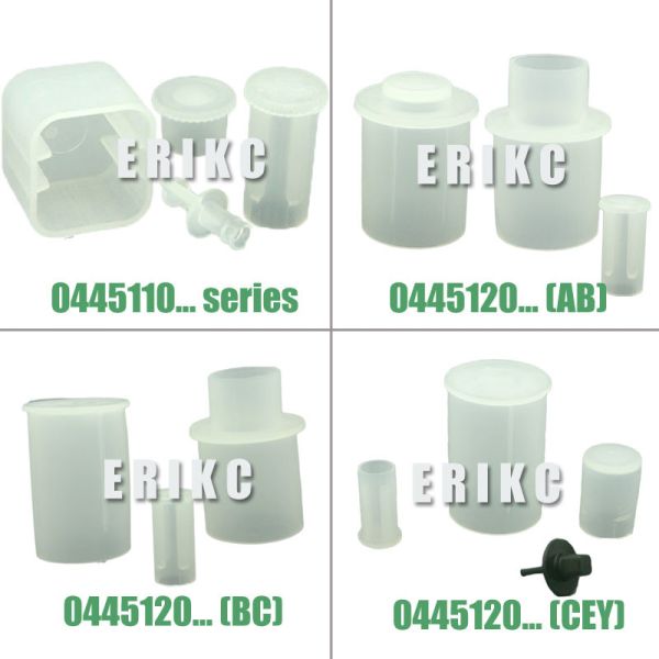 For BOS injector plastic protection cap E1021021, common rail car injector flip spouted cap and practical production cap