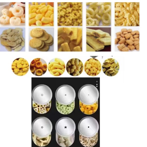 220V/380V Voltage Screw Food Extruder Machine for Corn Stick Puffing Manufacturing Plant