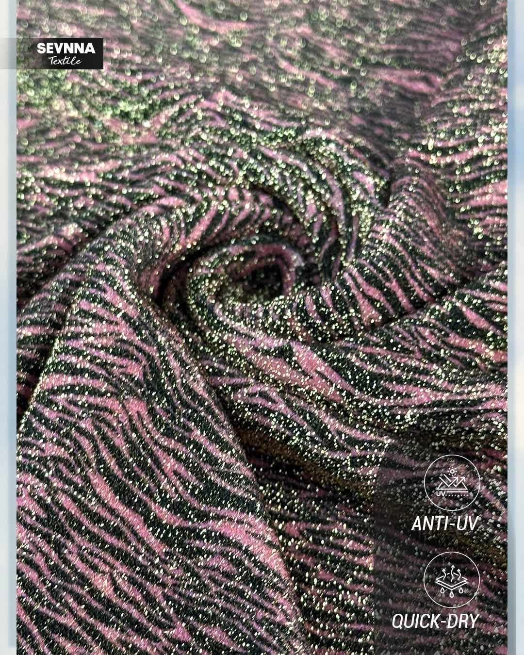 Pool Occasion Recycled Swimwear Fabric Breathable Lightweight Fabric Used in Swimwear and Athletic Water Sports Apparel