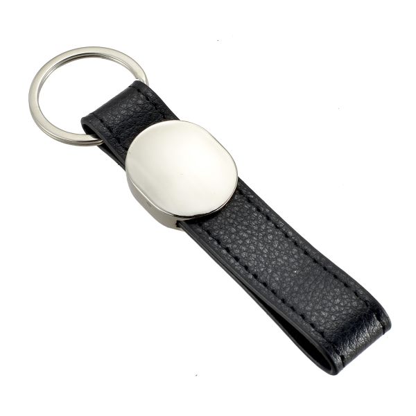 Classic Style Leather Key Chains Customized Pattern Offered