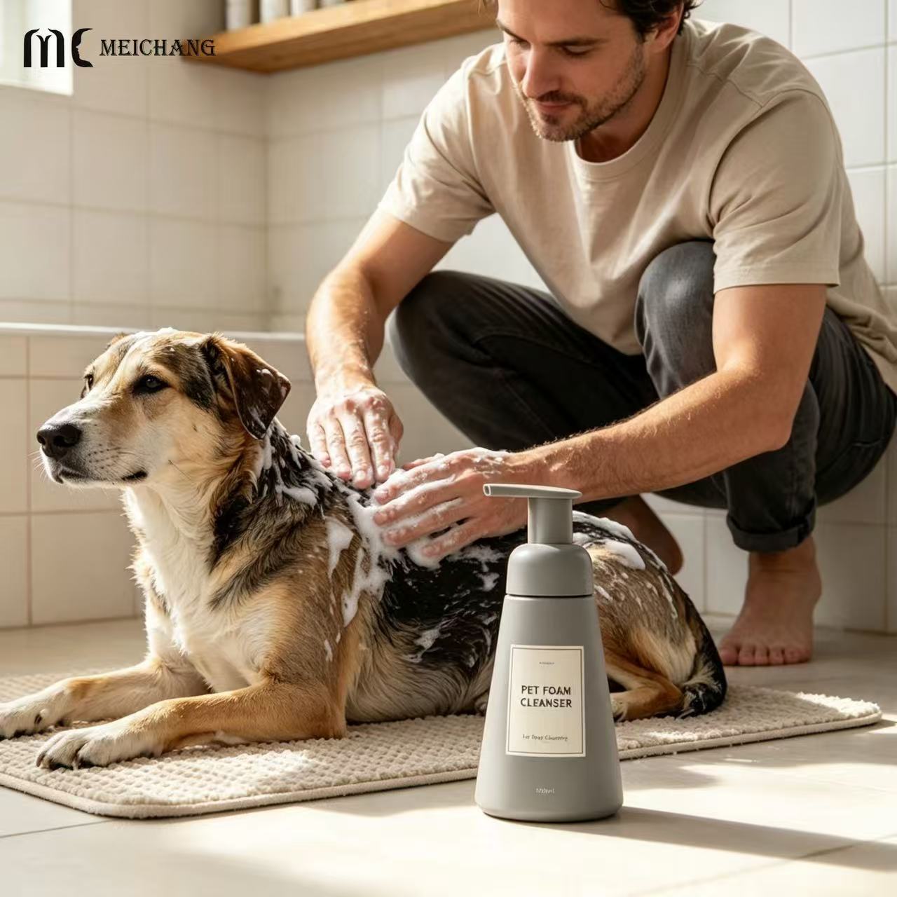 150ml / 200ml / 300ml Tapered PET Foaming Pump Bottle（MC-1805）
