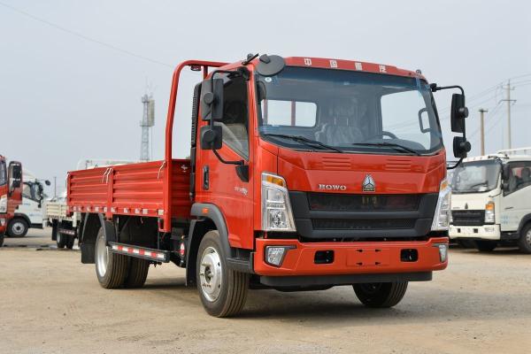 Lhd usou o motor diesel da descarga 160hp Howo Mini Dump Truck For Sale do caminhão