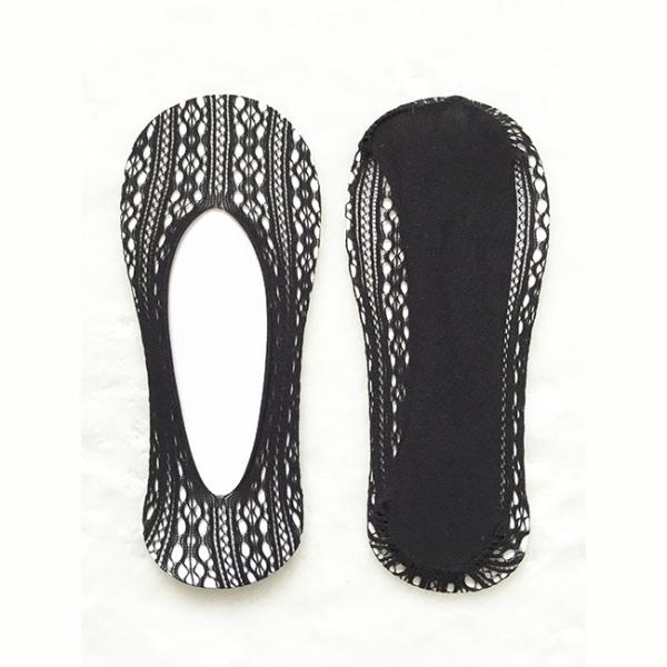 Anti - Slip Boat Womens Invisible Socks / Girls  Invisible Pop Socks