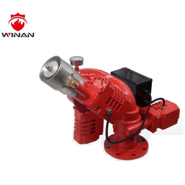 Пожаротушение монитора воды пожарного гидранта контролирует дистанционное управление ПЛКД электрическое