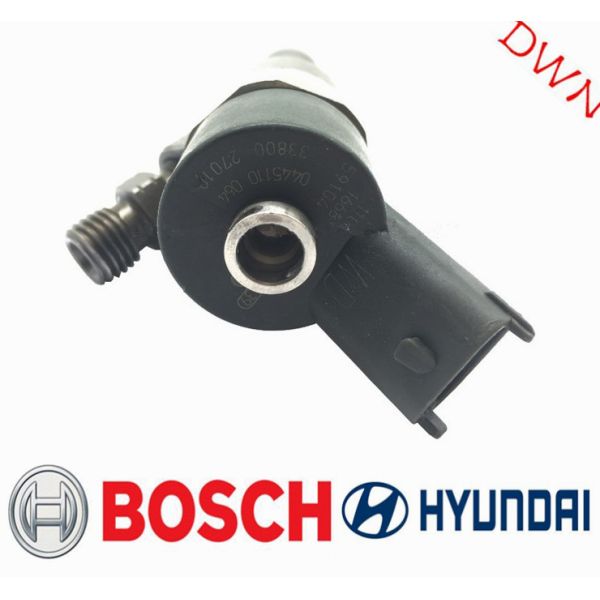 Inyector común 0445110064 del motor del combustible diesel del carril de BOSCH 0445110101 33800-27000/27010 para el motor de HYUNDAI Papá Noel Elantra