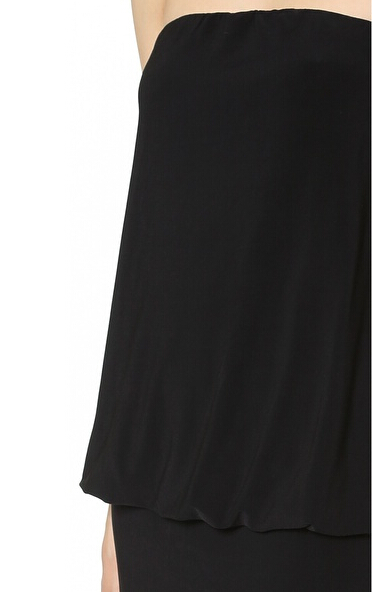 Kamali Kulture Strapless Baby Doll Gown Evening Dress