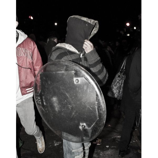 police riot helmet visor/shield
